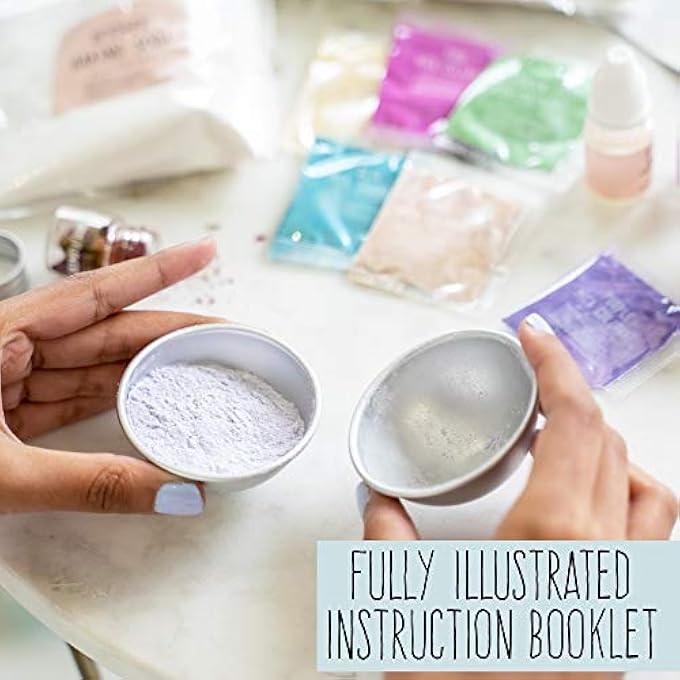 STMT D.I.Y. Bath Bombs Kit - Mix and Mold Your Own 5 Scented Bath Bombs â€“ Bath Bomb Set for Kids Ages 6 and Up - Image 5